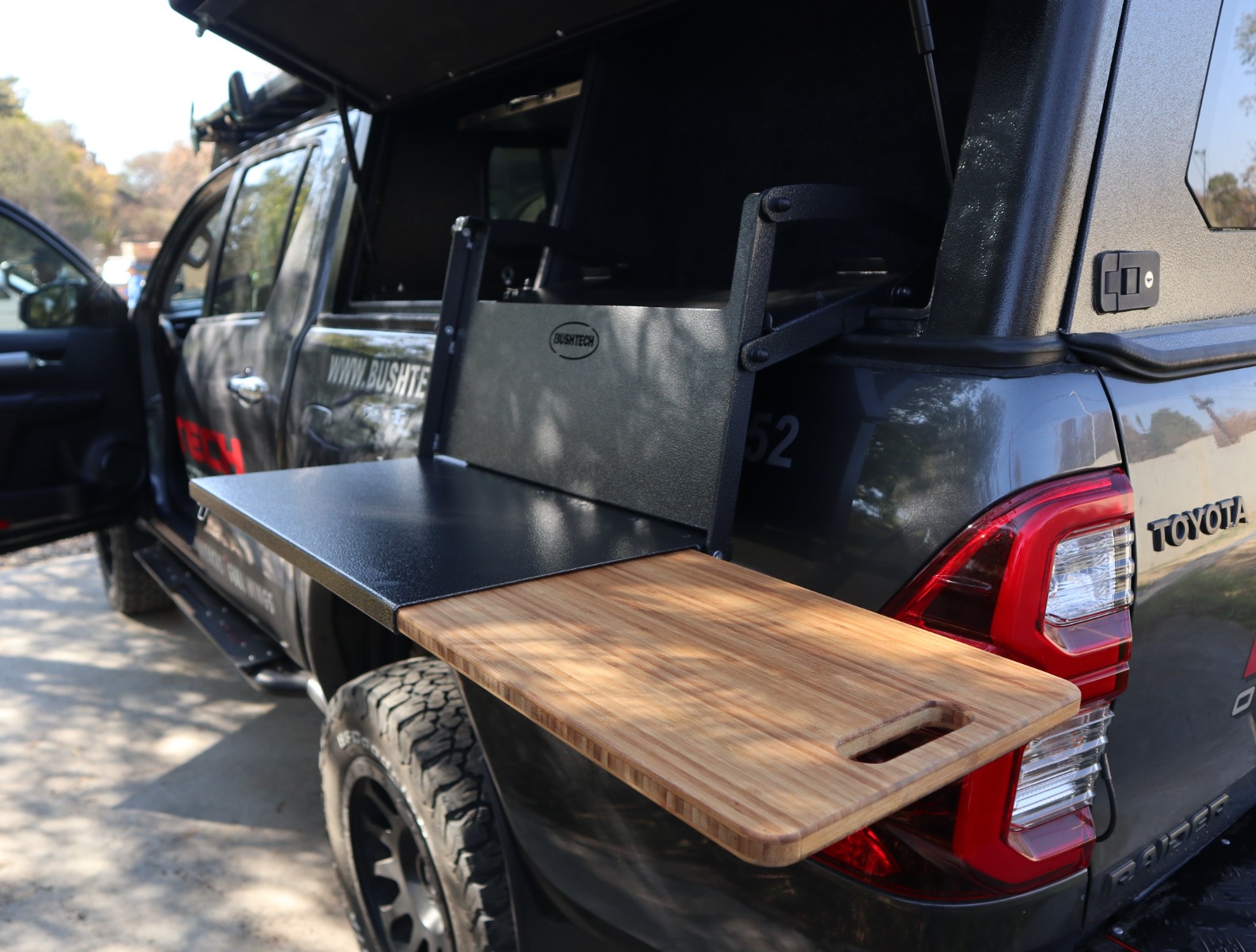 Bushtech Cupboard Drop Down Table