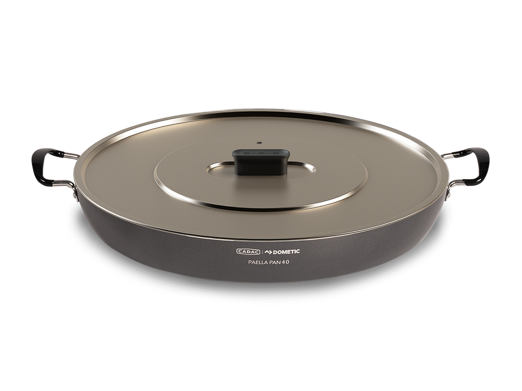 Paella Pan 40 w/Deksel - van CADAC
