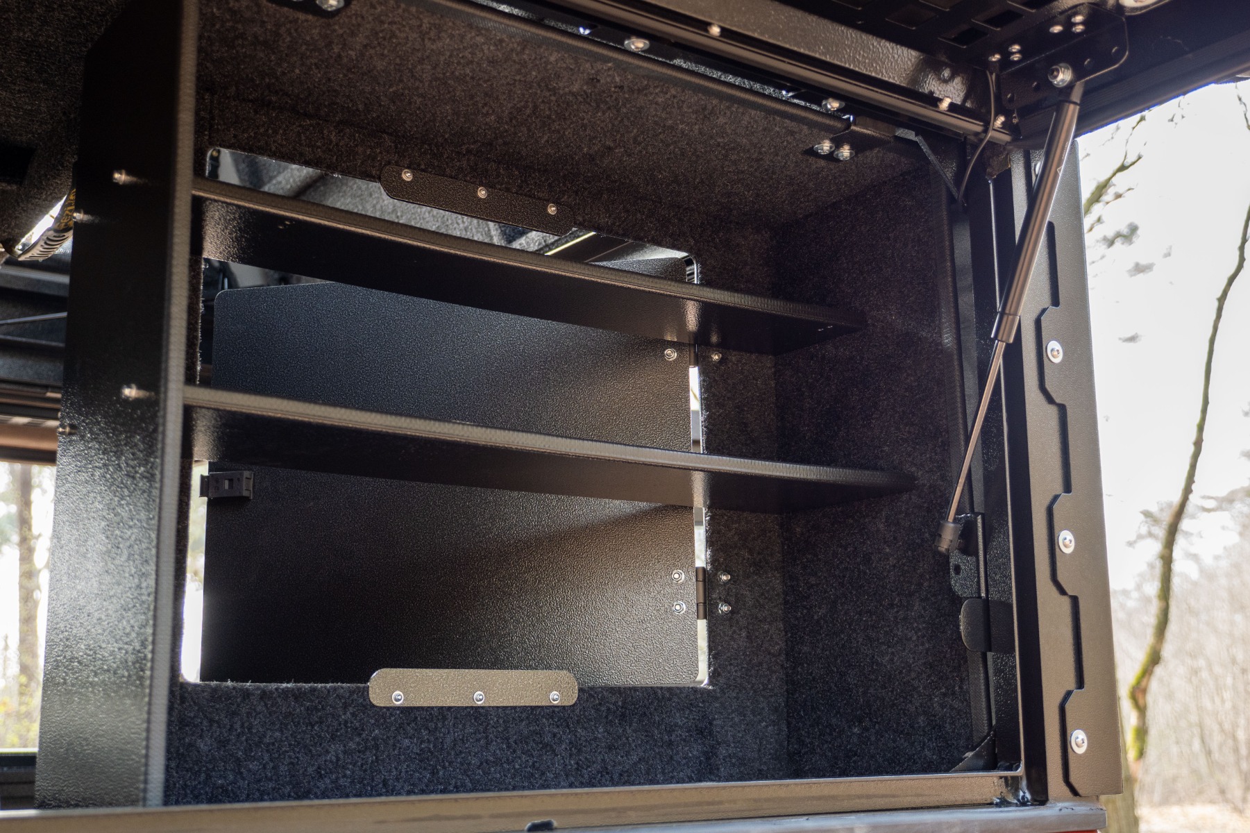 Bushtech Cupboard - carpeted