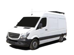Mercedes-Benz Sprinter 128"/144"/170" / L1/L2/L3 / SWB/MWB/LWB Wheelbase w/o OEM Tracks (2006-Current) Slimline II 1/4 Roof Rack Kit / Tall