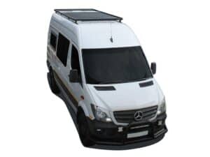 Mercedes-Benz Sprinter 144"/170" / L2/L3 / MWB/LWB Wheelbase w/OEM Tracks (2006-Current) Slimline II Roof Rack Kit / Tall