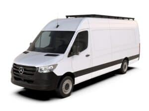 Mercedes-Benz Sprinter 170"/L3/LWB Wheelbase w/OEM Tracks (2006-Current) Slimline II Roof Rack Kit